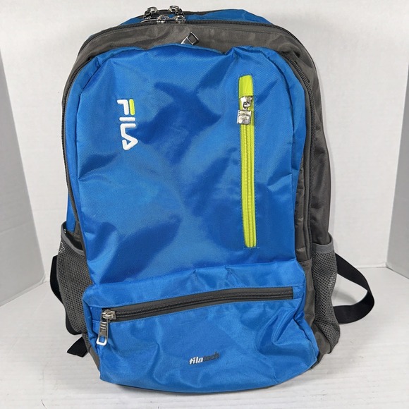 FILA Nexus Backpack Laptop, Tech Friendly,‎ Tablet Pocket  Unisex $60 SEE PIC - Picture 1 of 14